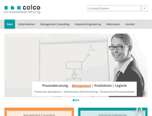 Tablet Screenshot of colco.de